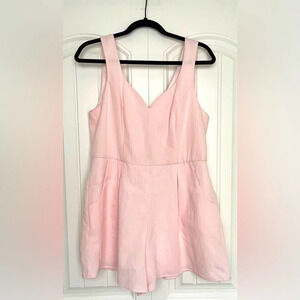 Francesca’s Blue Rain Pink‎ Romper size XL NWT